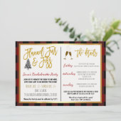 Invitation de Flannel Fur et Fizz Party (Debout devant)