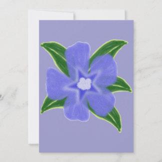 Invitation de fleur de bigorneau