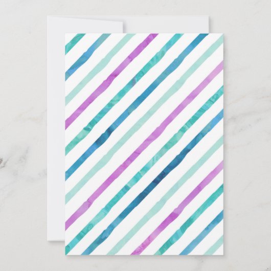 Invitation de flocon de neige congelé (Dos)