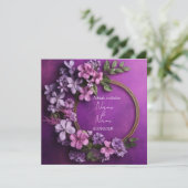 Invitation de Floral Nikkah (Debout devant)