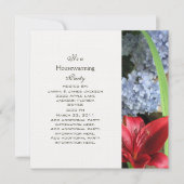 Invitation de Floral Party (Devant)