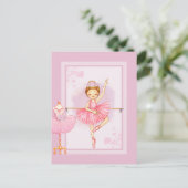 Invitation de flore de ballerine (Debout devant)