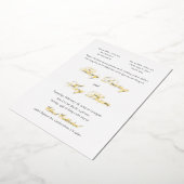 Invitation de Foil vietnamien bilingue (Rotation)