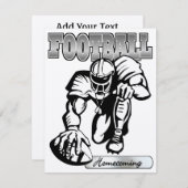 Invitation de football à la maison par SRF (Devant / Derrière)