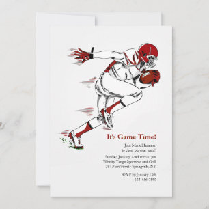 Invitation de football américain