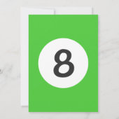 Invitation de football, fête d'anniversaire sporti (Dos)