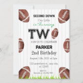 Invitation de football pour la deuxième année (Devant)