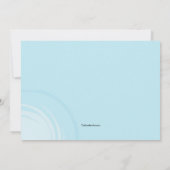 Invitation de forme physique de boule d'exercice (Dos)