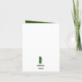 Invitation de Franken-pickle (Dos)