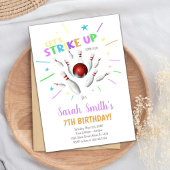 Invitation de Frappe modifiable pour garçons ou fi