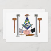 Invitation de FRÈRES (Devant / Derrière)