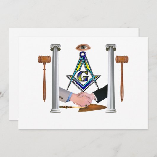 Invitation de FRÈRES (Devant / Derrière)