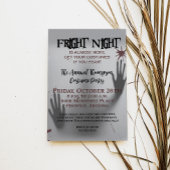 Invitation de Fright Night Halloween