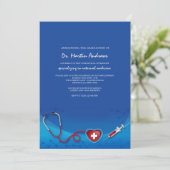 Invitation de frontière médicale (Debout devant)