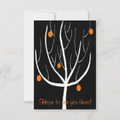 Invitation de fruits d'été (Dos)