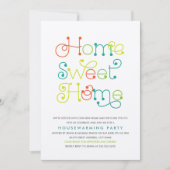 Invitation de Fun & Whimsical Houseécher Party (Devant)