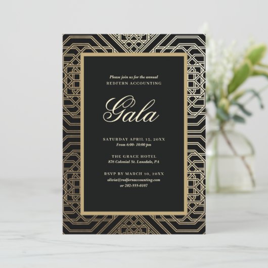 Invitation de Gala (Debout devant)