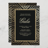 Invitation de Gala (Devant / Derrière)