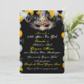 Invitation de gala de réveillon de la Saint (Debout devant)