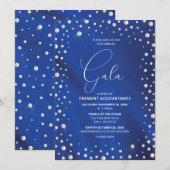 Invitation de gala Perle Evénement d'entreprise Fo (Devant / Derrière)