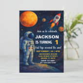 Invitation de Galaxy Rocket Party (Debout devant)