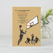 Invitation de Game of Hoops (Debout devant)