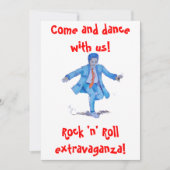 invitation de garçon de nounours (Devant)