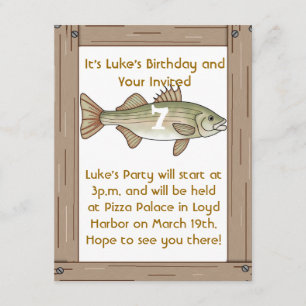 Invitation de garçons de fête d'anniversaire de