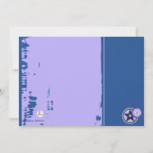 Invitation de garçons Hip hop (Dos)