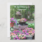 INVITATION DE GARDEN ENGAGEMENT (Devant)