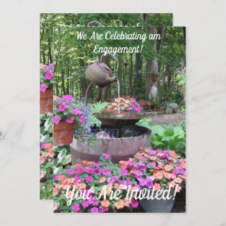 INVITATION DE GARDEN ENGAGEMENT