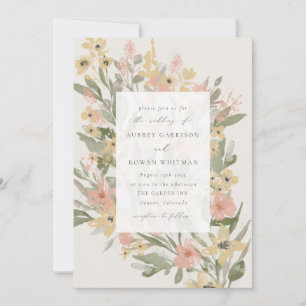 Invitation de Garden Flourish