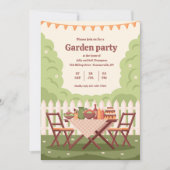 Invitation de Garden Party (Devant)