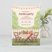 Invitation de Garden Party (Debout devant)