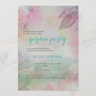 Invitation de Garden Party