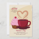 Invitation de gâteaux et de café (Devant)