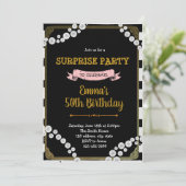 Invitation de Gatsby à rugir pour l'anniversaire d (Debout devant)