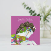 Invitation de Gayle Carousel Horse (Debout devant)