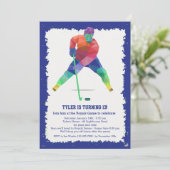 Invitation de Geometrics d'hockey (Debout devant)