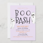 Invitation de Ghost, Boo Bash Halloween (Devant)