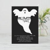 Invitation de Ghost Halloween (Debout devant)