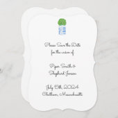 Invitation de Ginger Jar Topiary (Devant / Derrière)