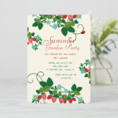 Invitation de gisement de fraise (Debout devant)