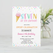 Invitation de glace sept est si doux (Debout devant)