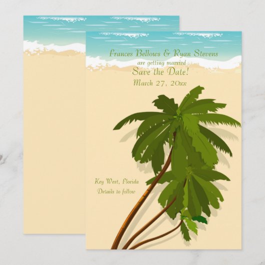 Invitation de Golden Sands (Devant / Derrière)