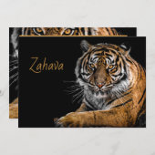 Invitation de Golden Tiger (Devant / Derrière)