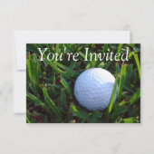 Invitation de golf (Devant)