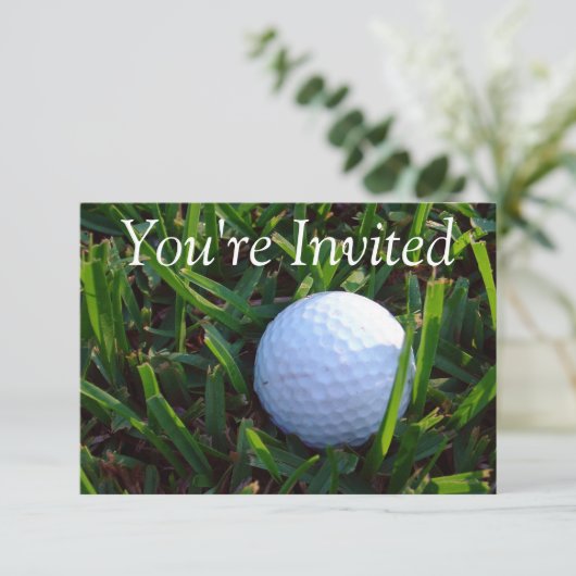 Invitation de golf (Debout devant)