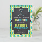 Invitation de golf drôle (Debout devant)