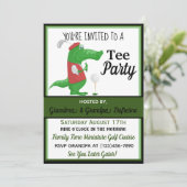 Invitation de golf Tee Party (Debout devant)